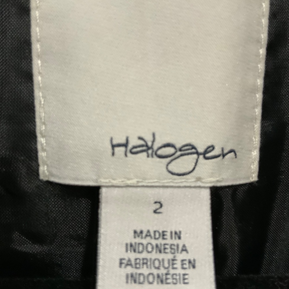 Halogen - Black 1 Button Front Blazer - image 2
